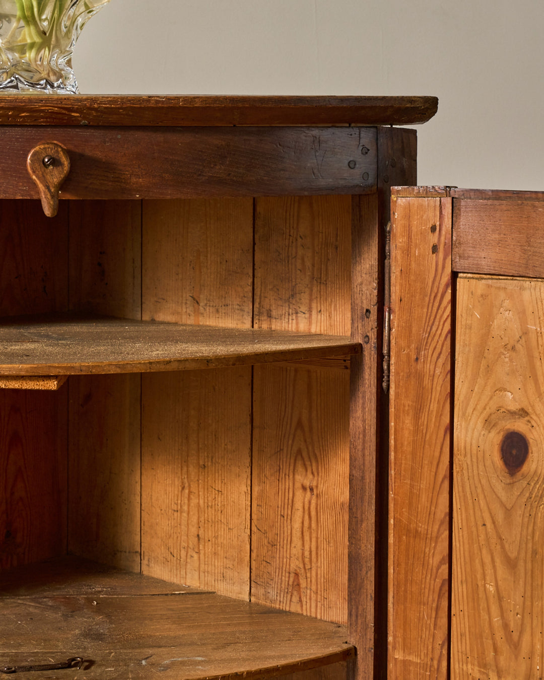 French Corner Cupboard
