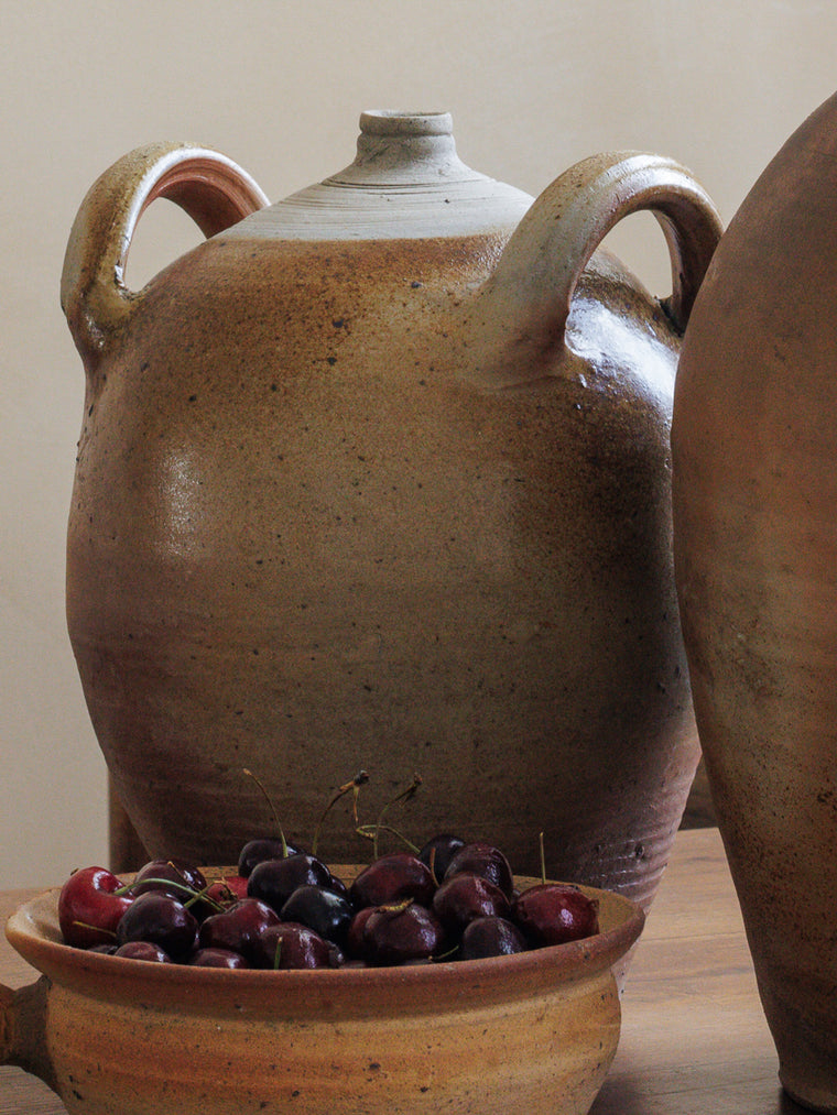 French Olive Oil Vessel