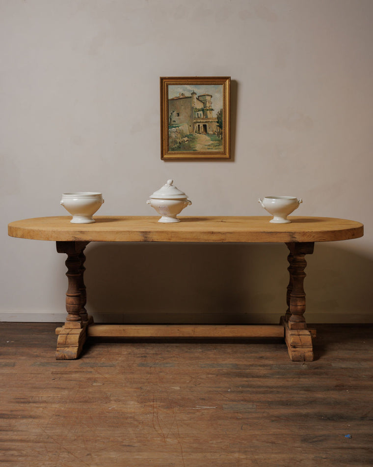 Oak Monastary Table