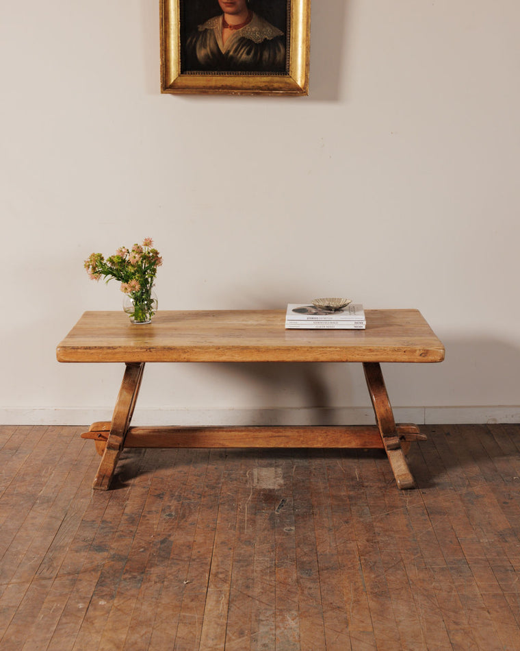 Vintage Oak Coffee Table