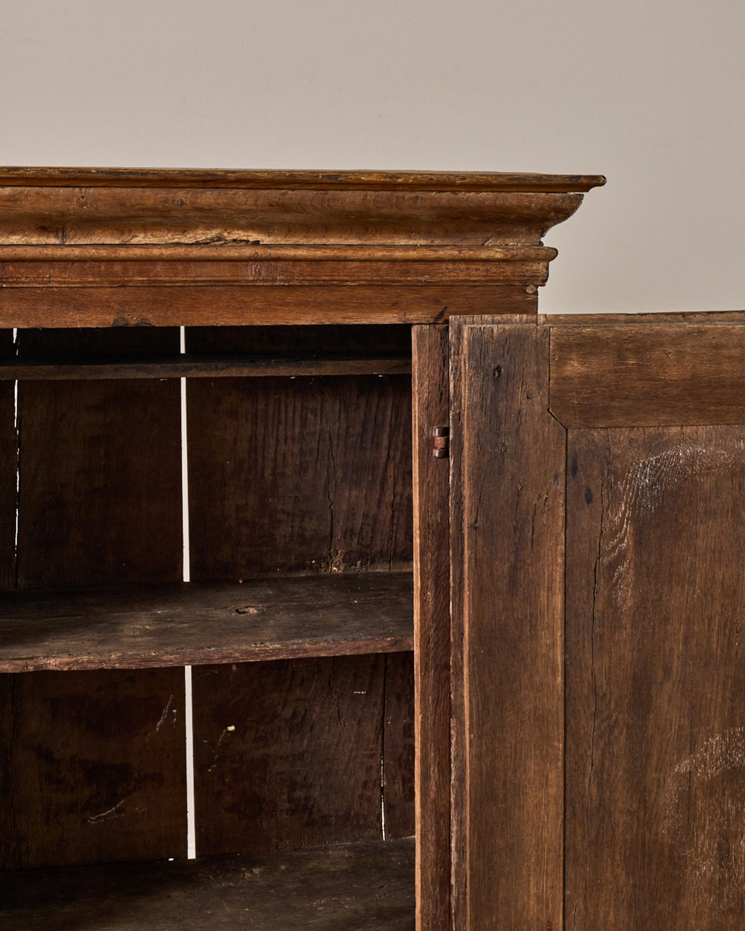 18th c. Carved Cupboard