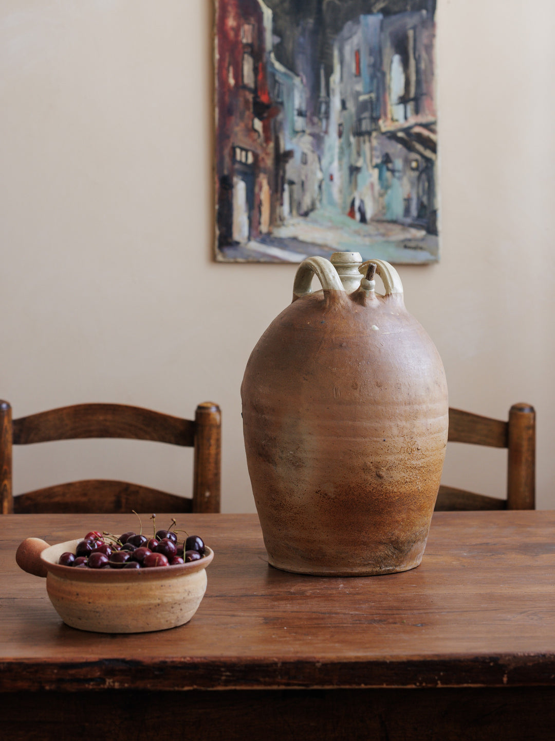 French Olive Oil Vessel