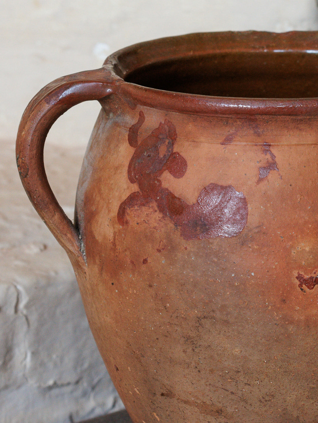 Antique Terracotta Confit Pot