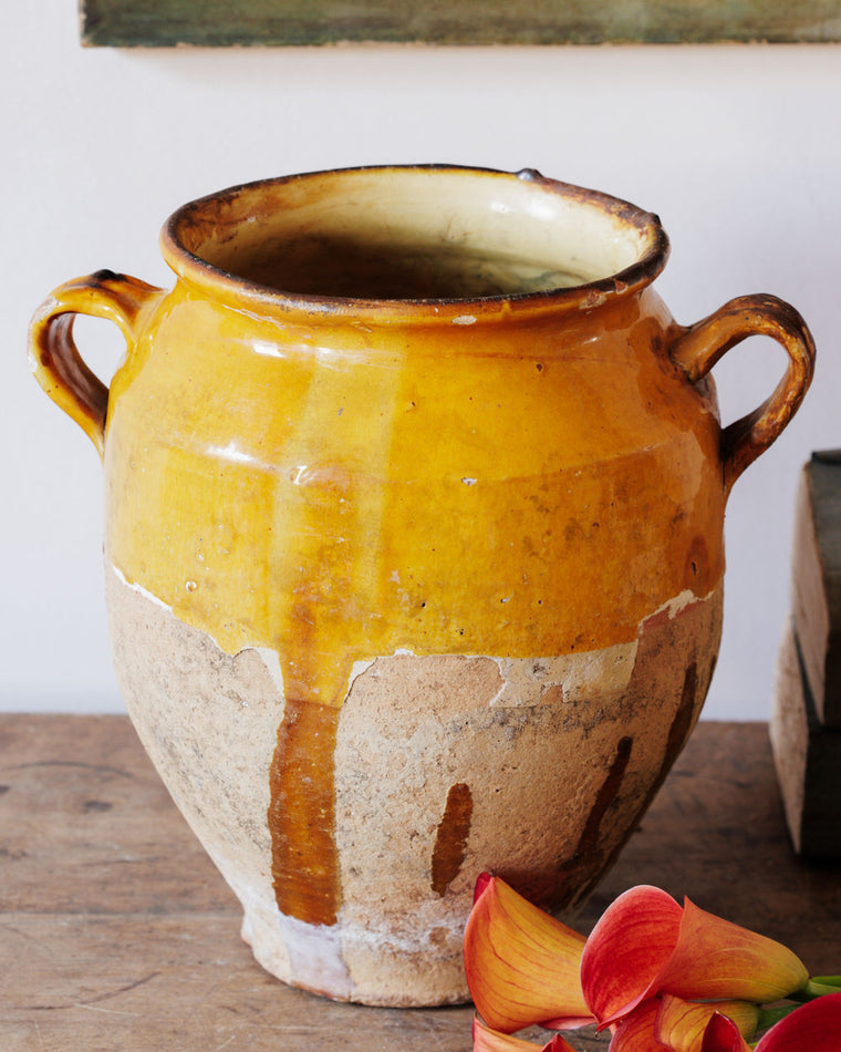 Yellow Confit Pot - II