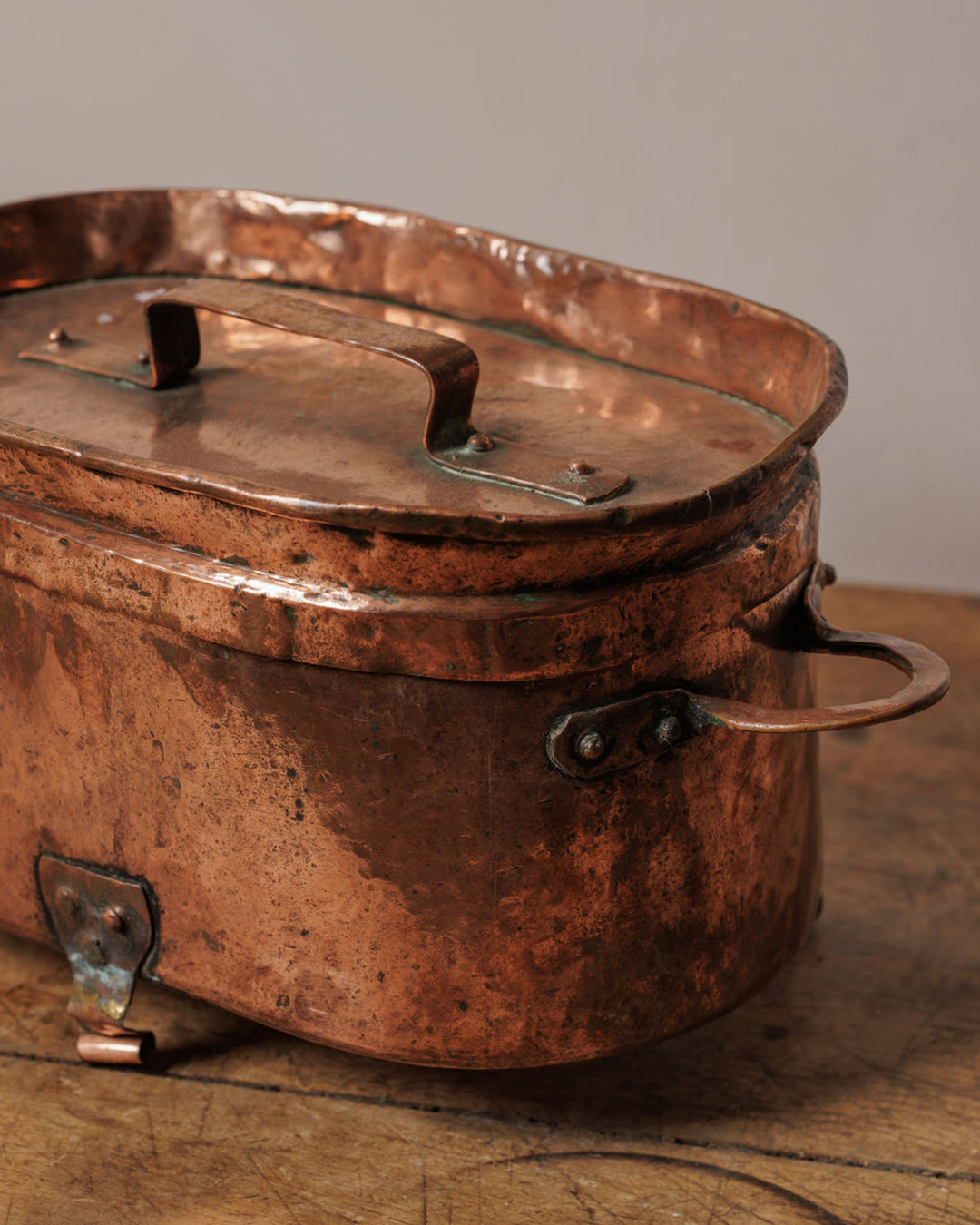 Antique Copper Pot - Large