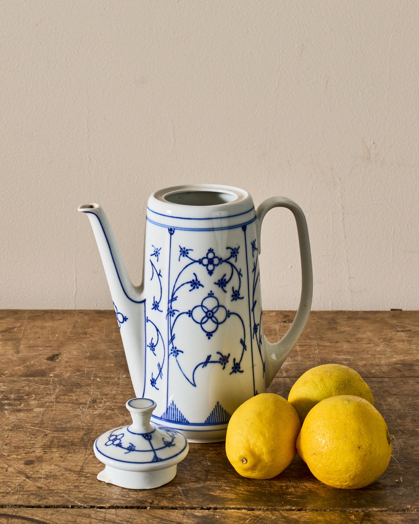 Blue Onion Coffee Pot - II