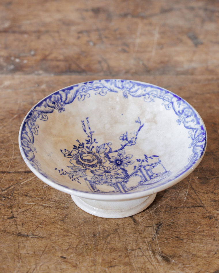 Delft Pedestal Dish
