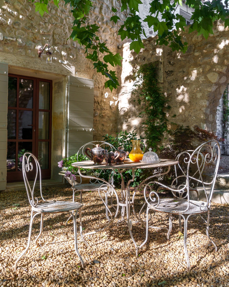French Patina Garden Set