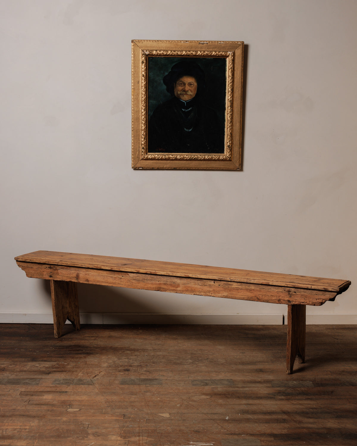 French Oak Bench