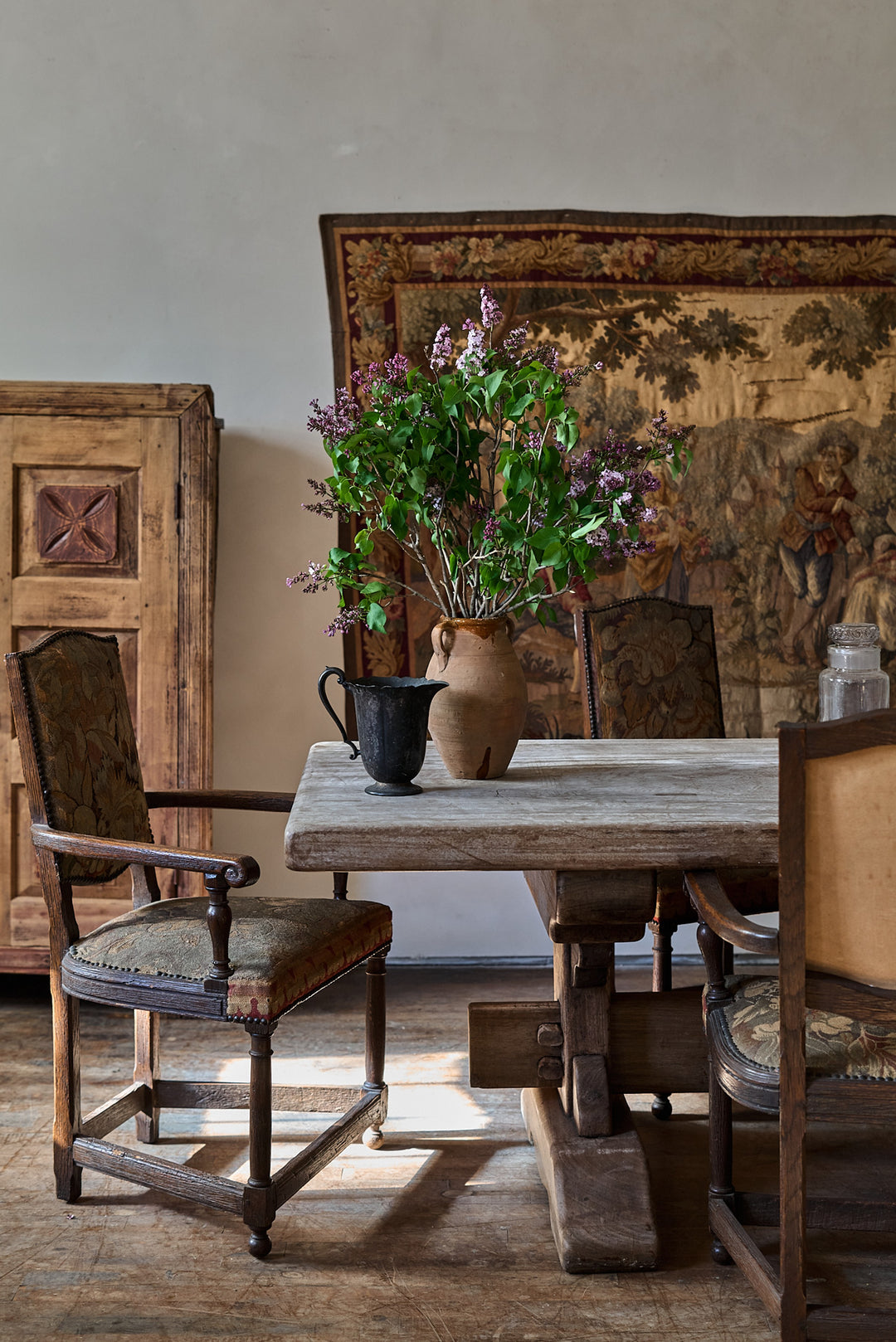 Antique Monastery Dining Table