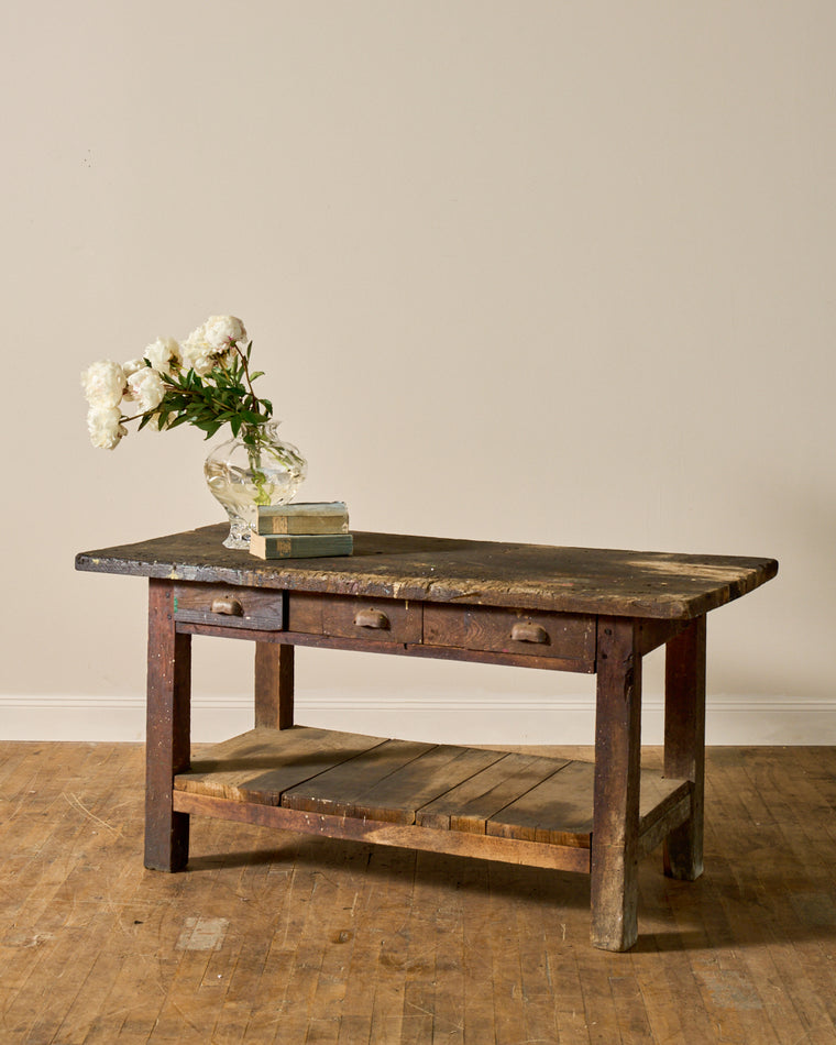 French Walnut Console