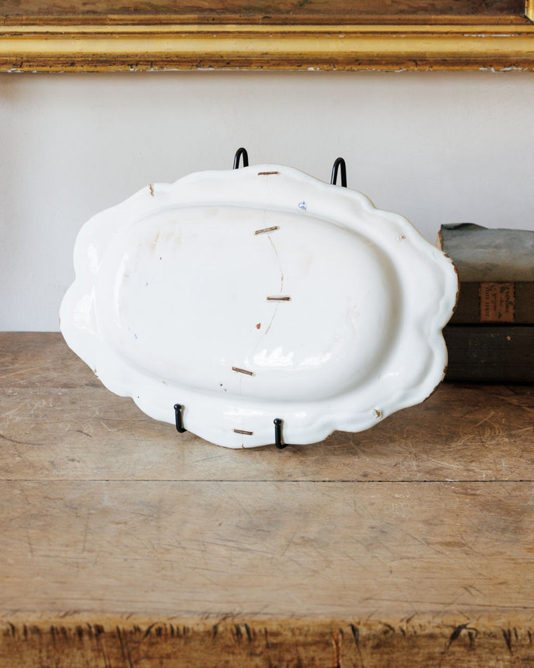 18th c. Moustiers Plate - II