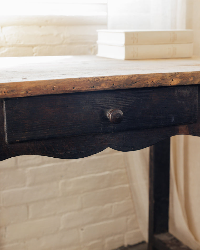 French Scalloped Desk