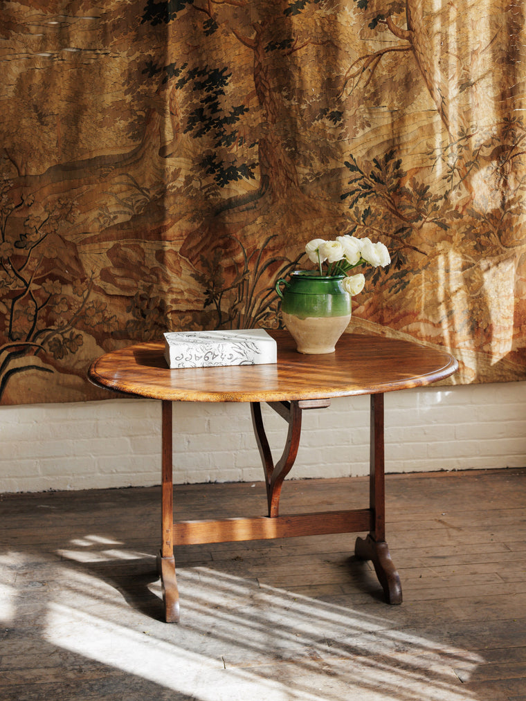 Antique Wine Tasting Table