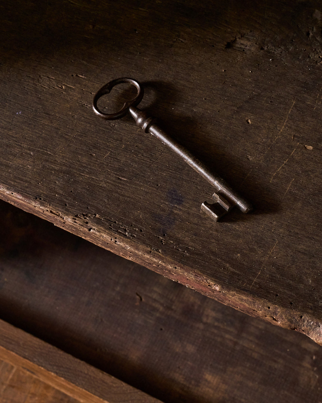 18th c. Carved Cupboard