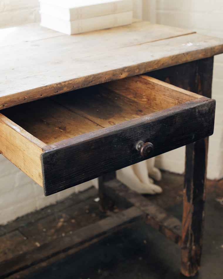 French Scalloped Desk