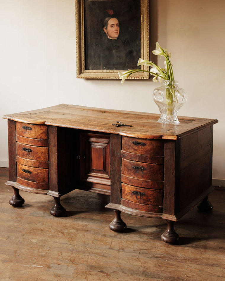17th c. Oak Desk