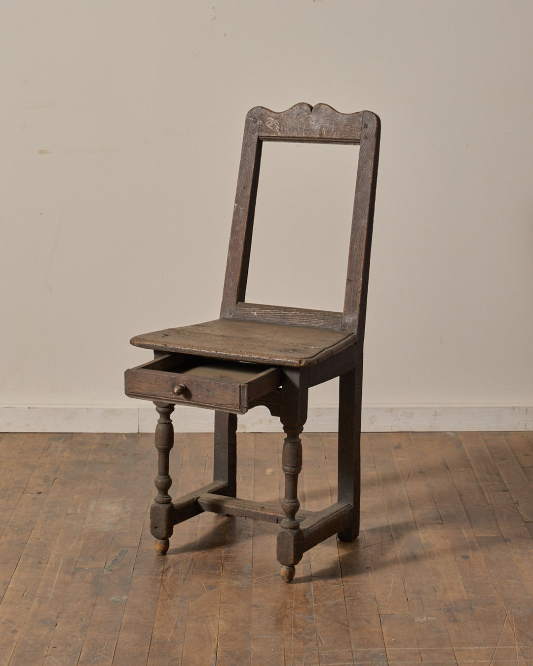 Rare Lorraine Chair with Drawer