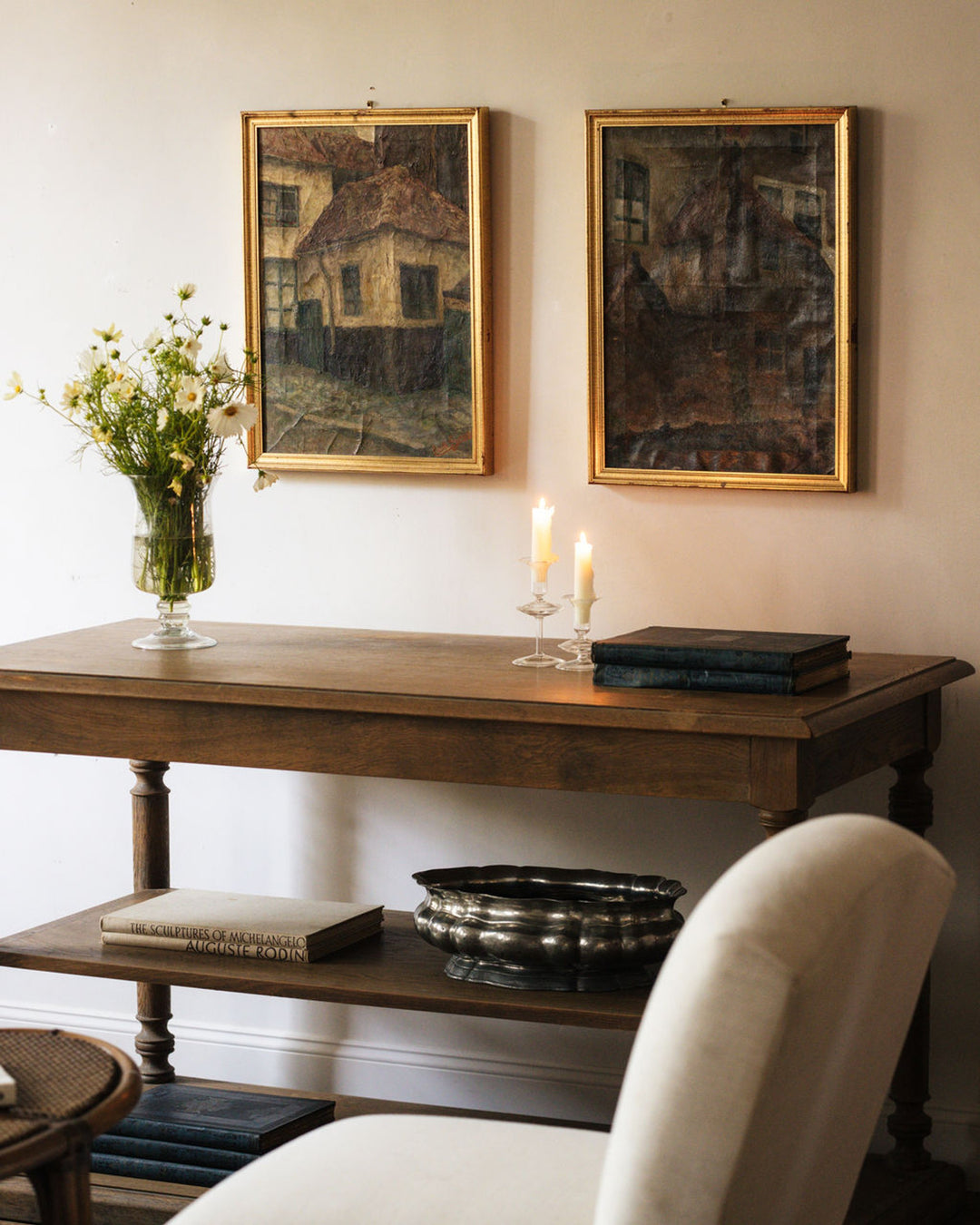 French Drapers Console Table