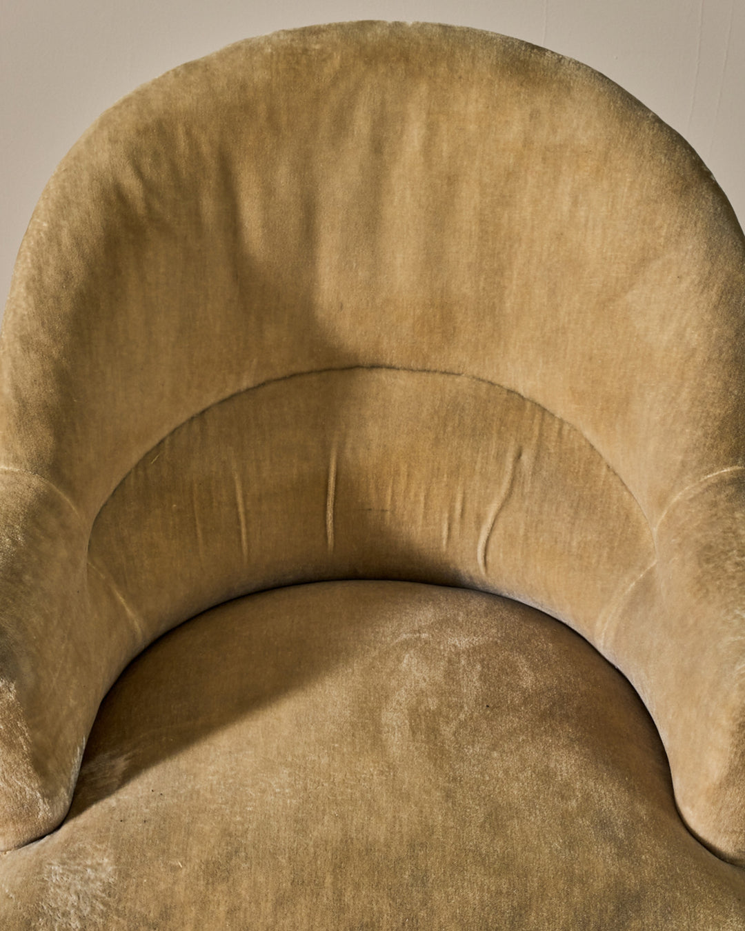 Mustard Napoleon III Armchair