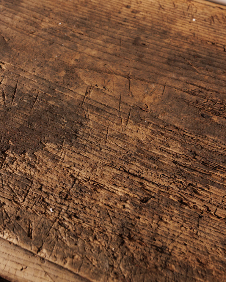 19th c. Oak Console Table