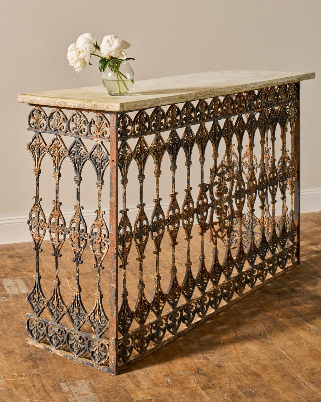 19th c. Marble Console