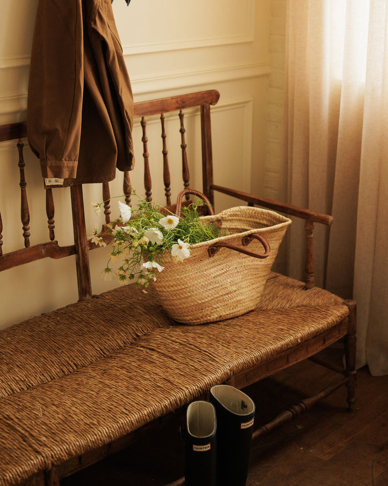 Provencal Rush Bench