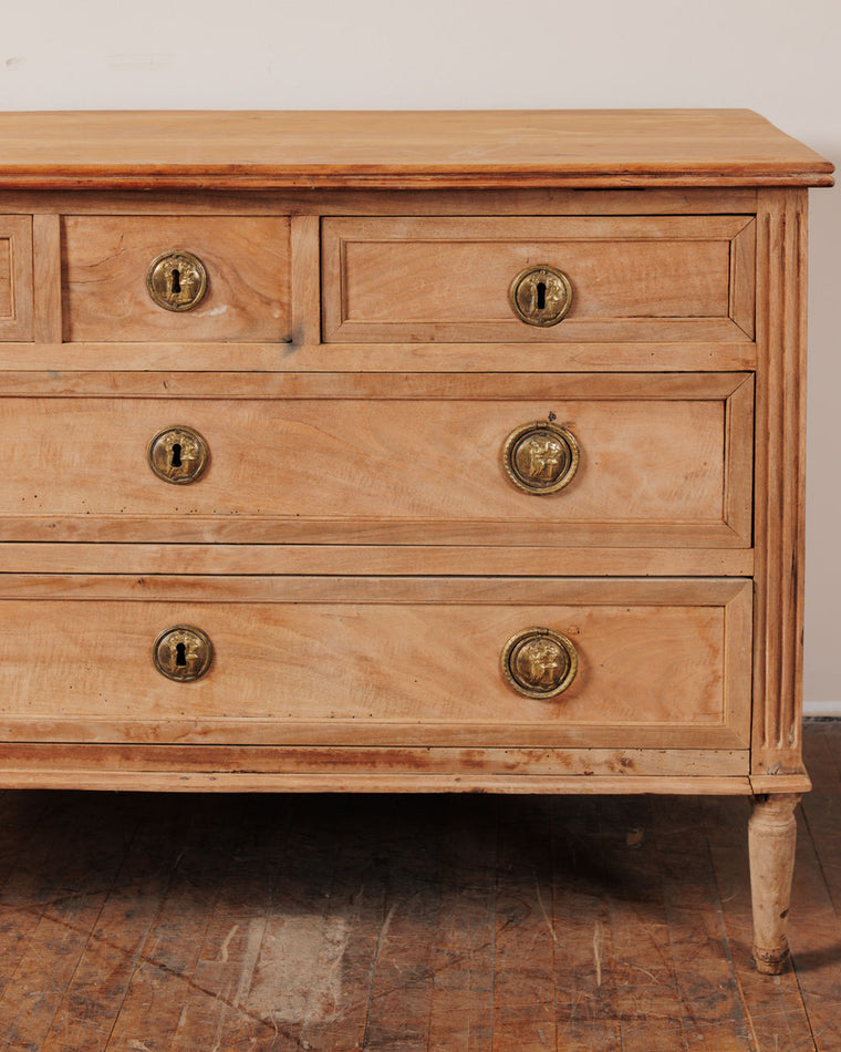 French Louis XVI Oak Commode