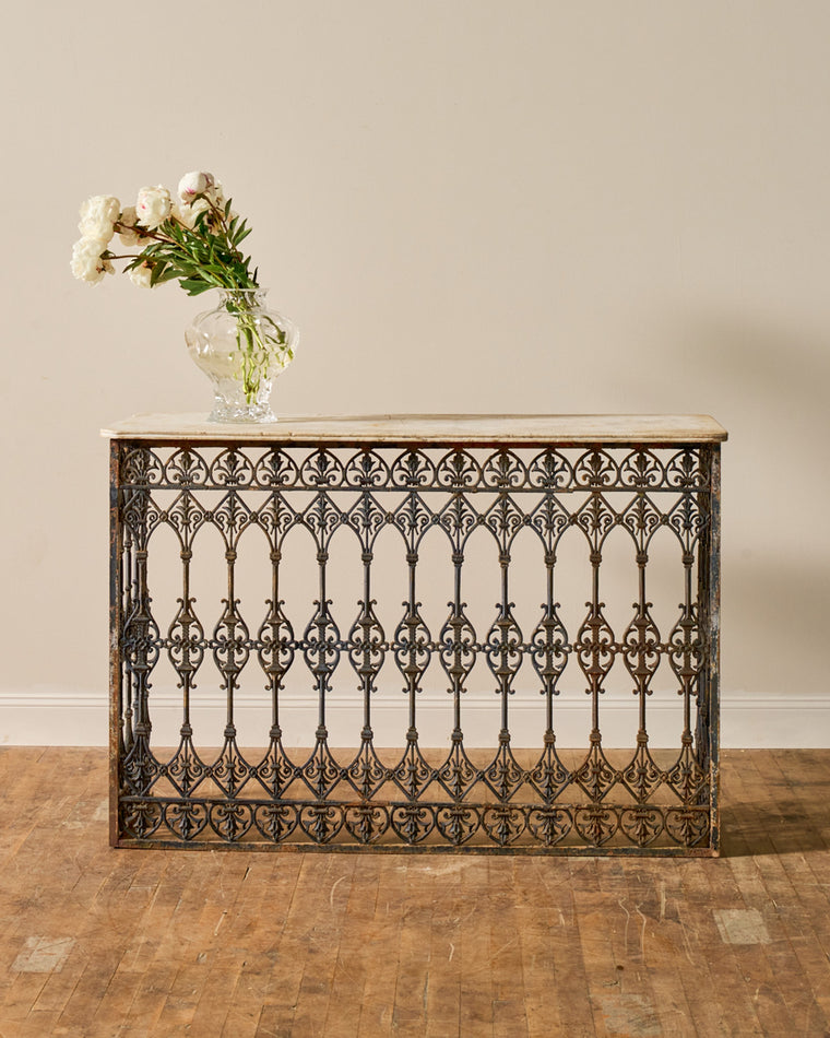 19th c. Marble Console Table