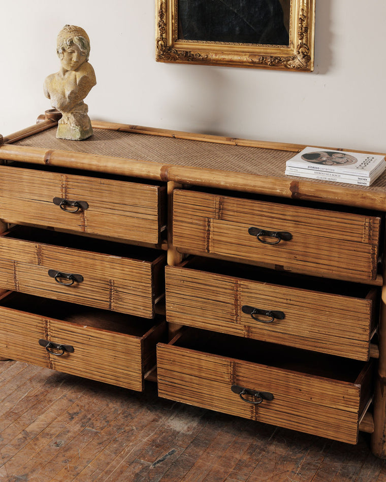 Bamboo Chest of Drawers