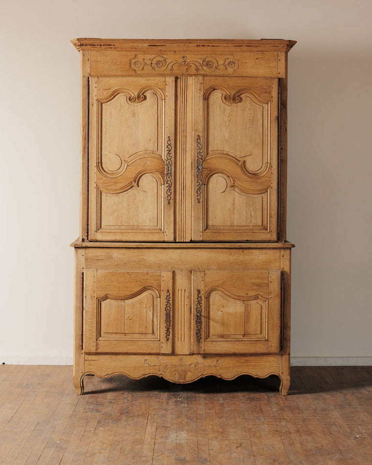 19th c. Oak Alsace Cupboard