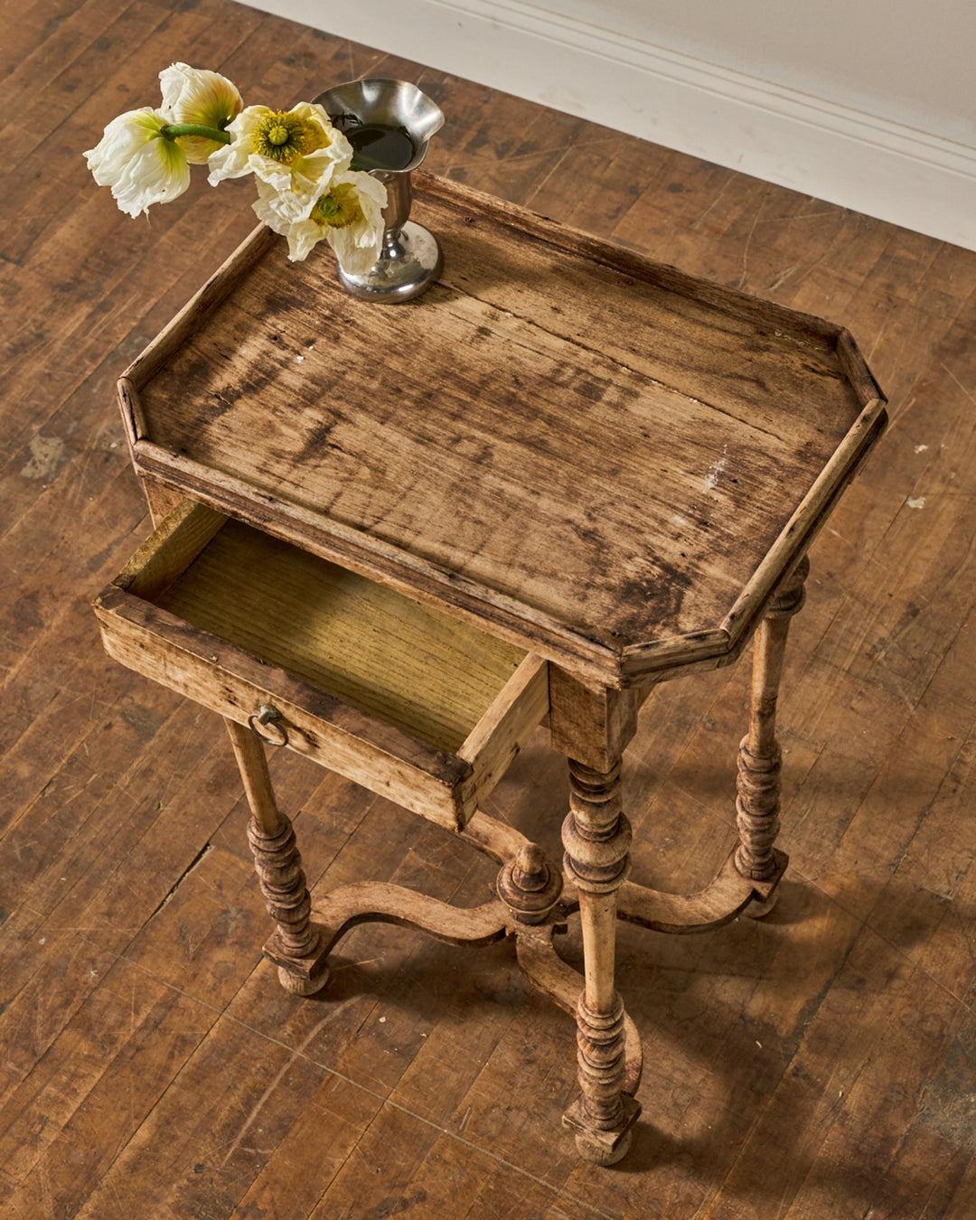 French Oak Nightstand