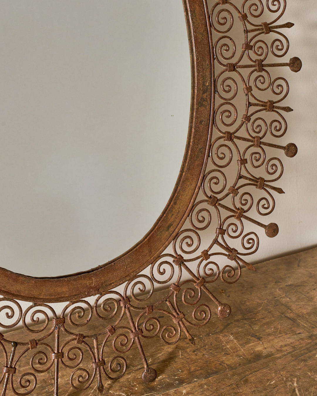 Wrought Iron Mirror