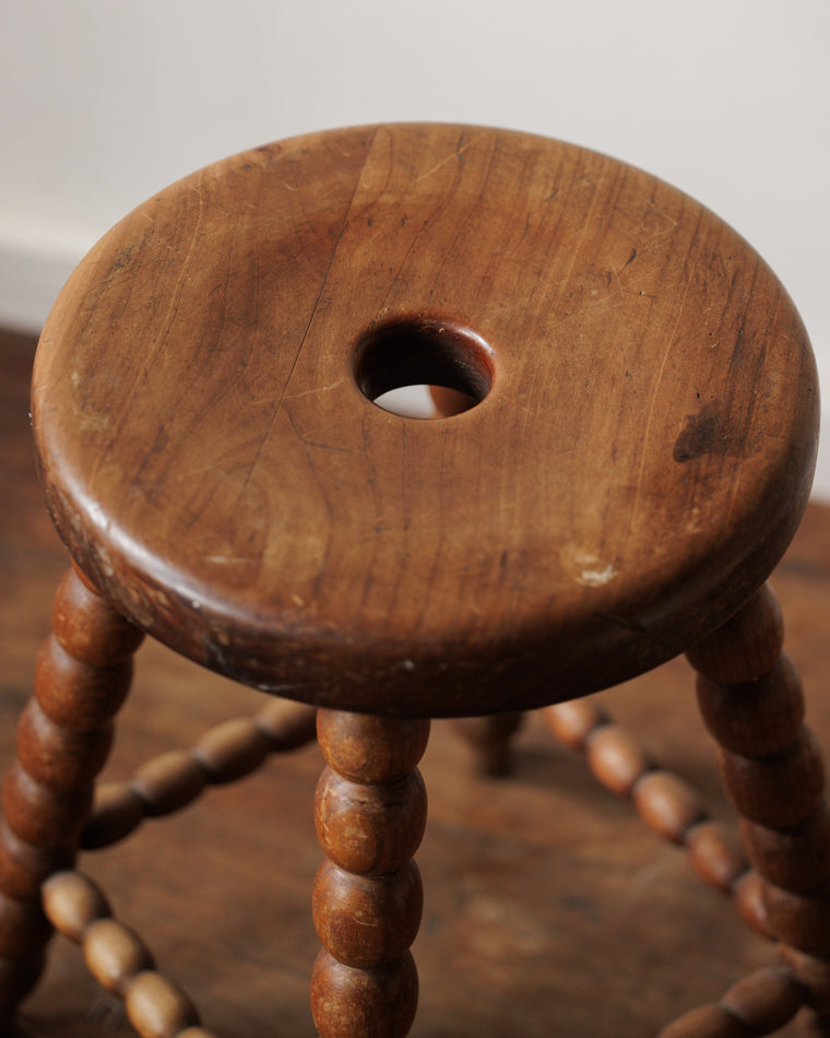 French Bobbin Stool