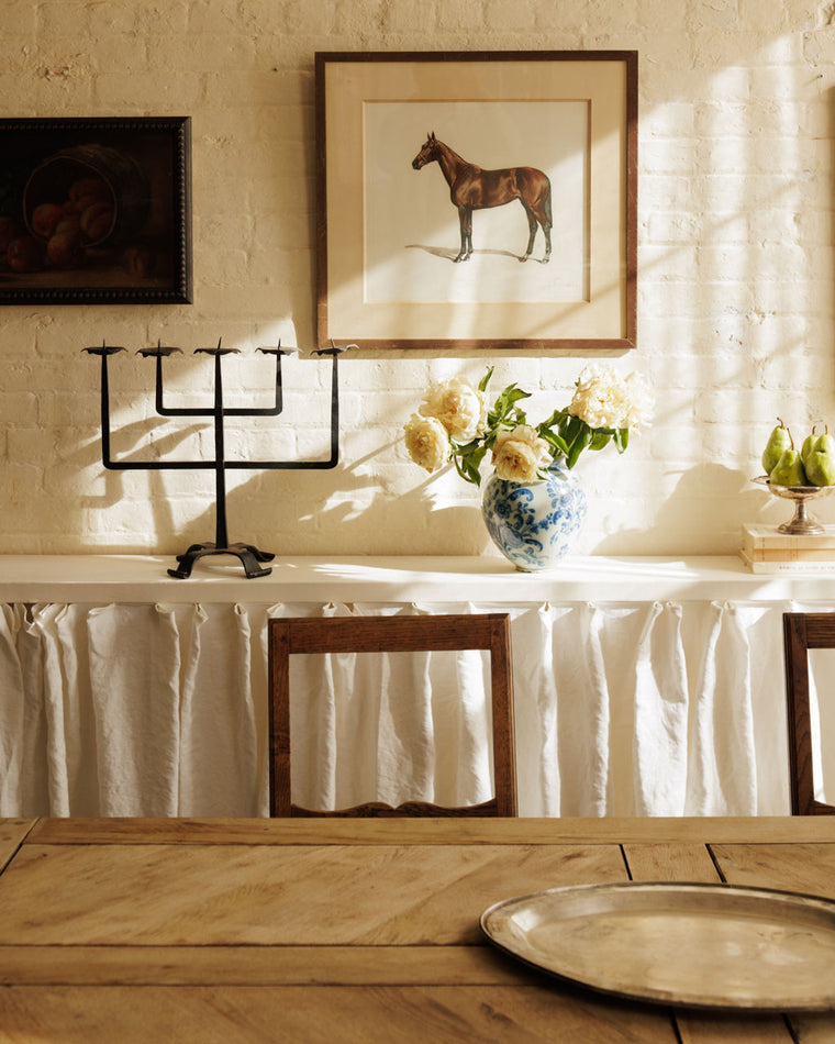 Spanish Iron Candelabra