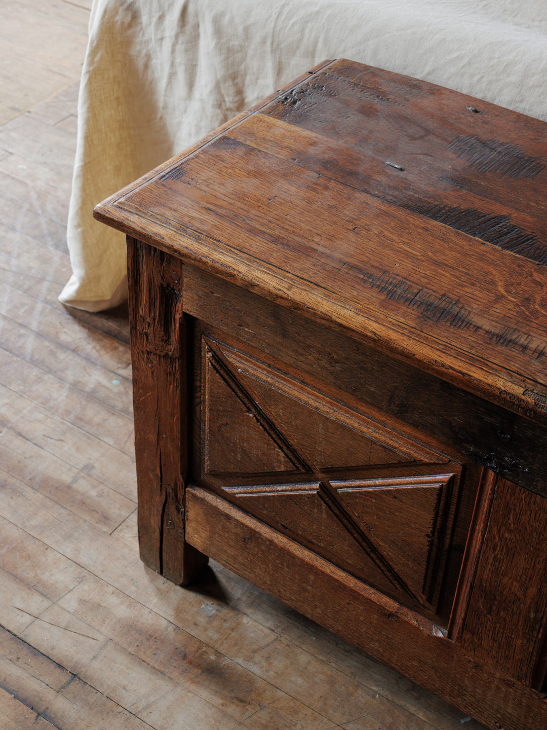 19th C. Oak Trunk