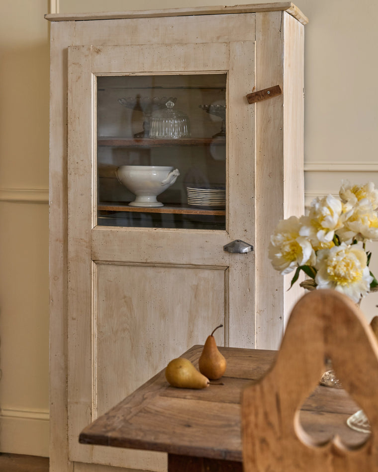 19th c. Painted Cupboard