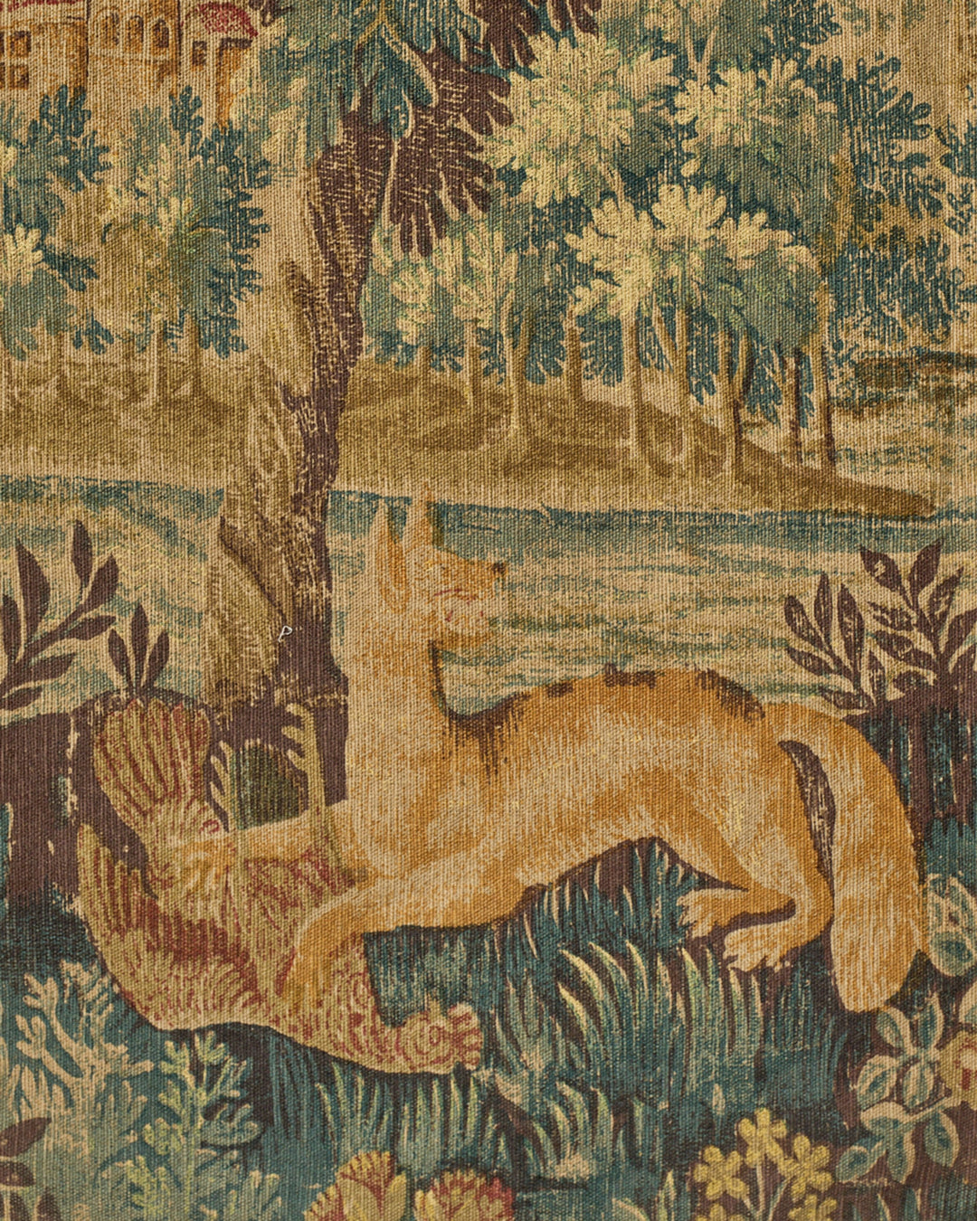 19th c Tapestry - Forêt de Lyons