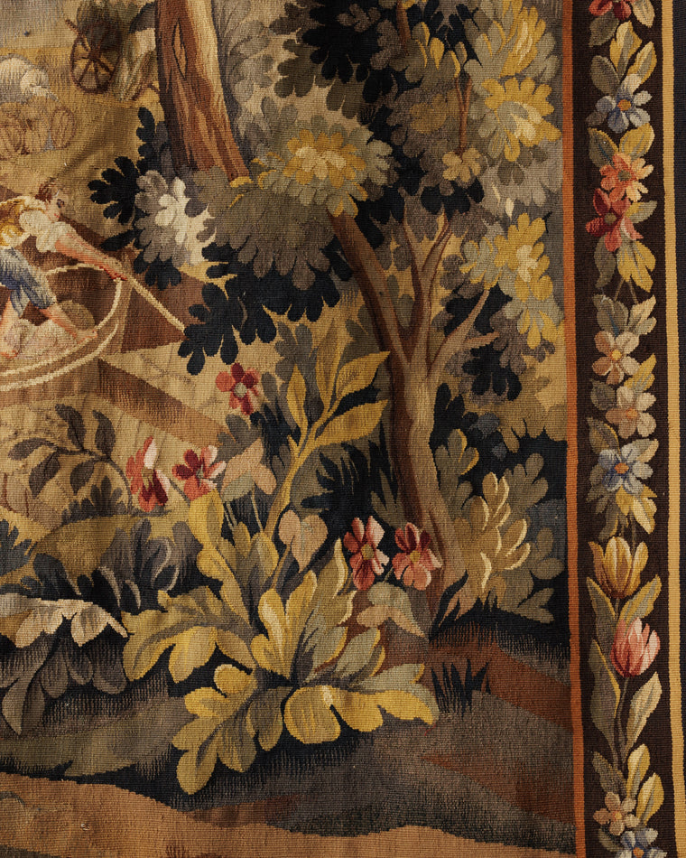 Aubusson 19th Century Tapestry