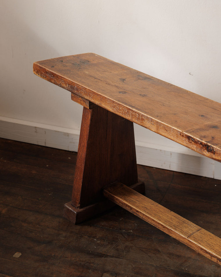 French Oak Bench