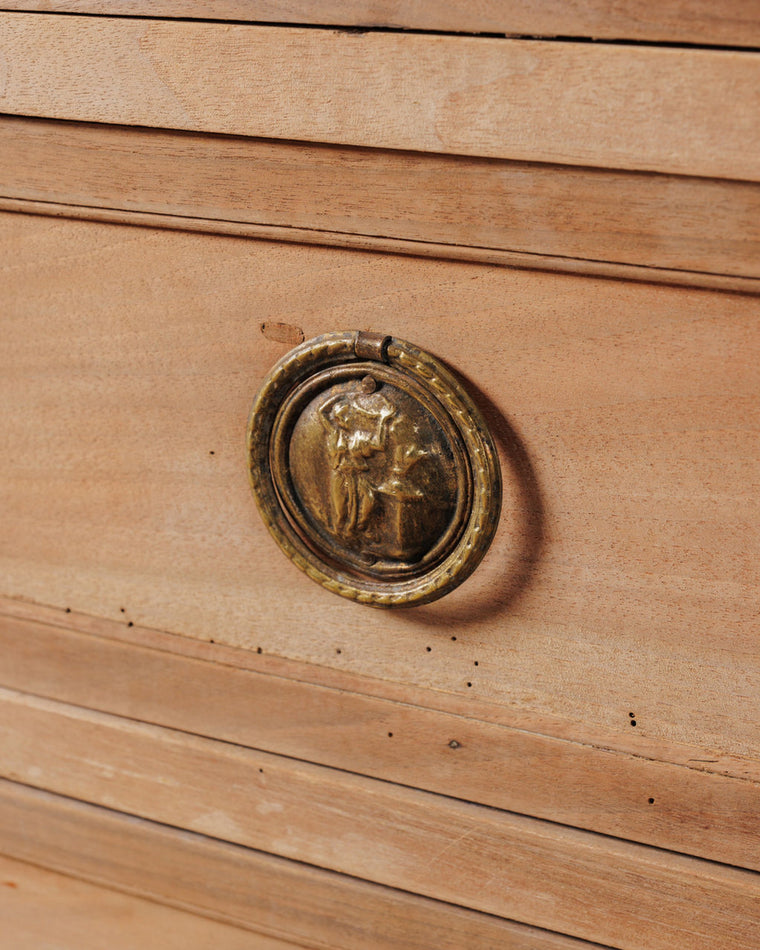 French Louis XVI Oak Commode