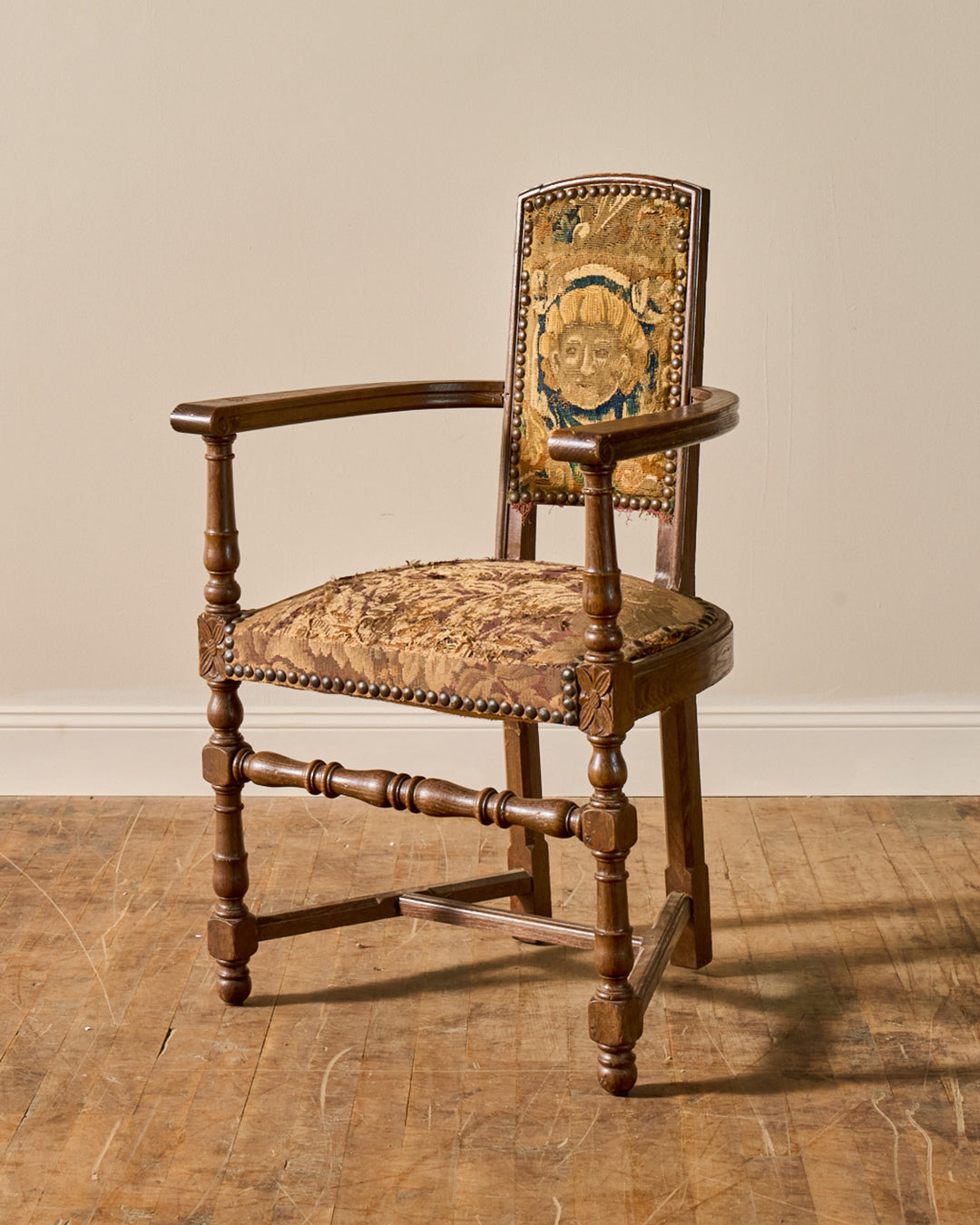 19th c. French Tapestry Armchair - II