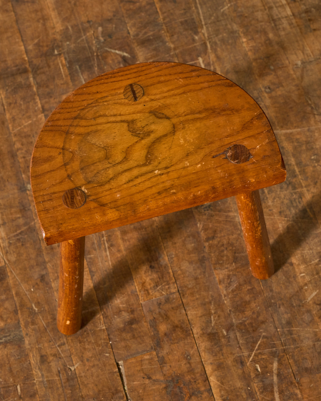 French Demi Lune Stool