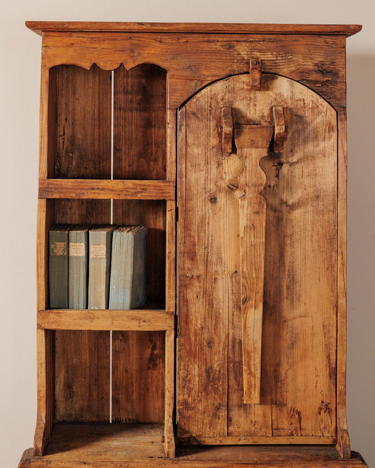 19th c. Drop Down Cupboard