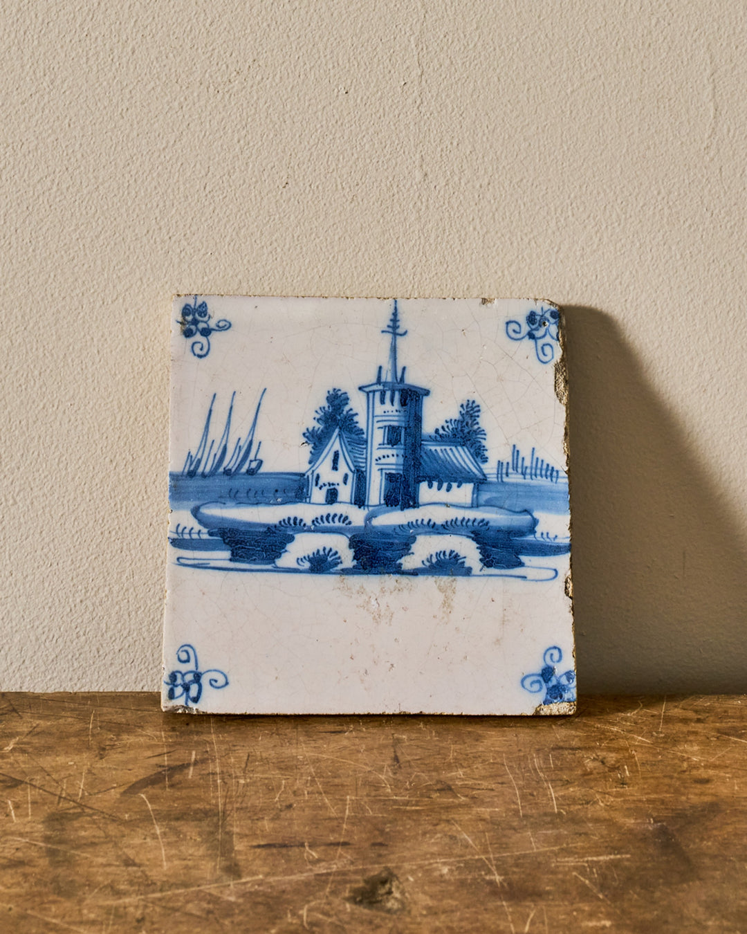 18th c. Delft Tile - II