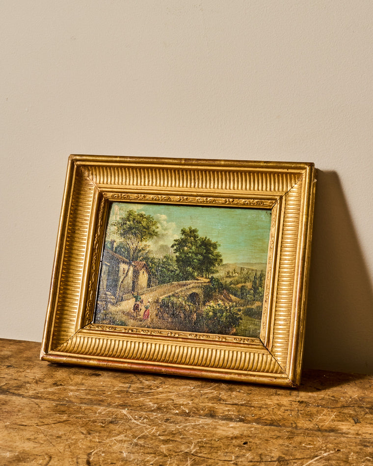 19th c. Village Artwork