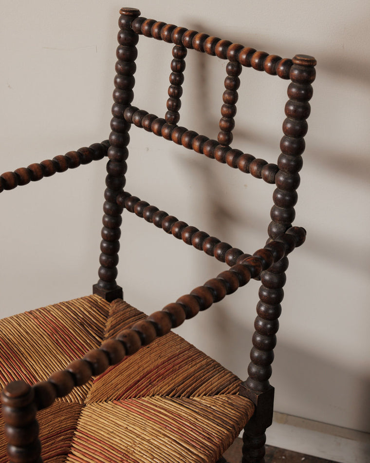 Rush Bobbin Arm Chair