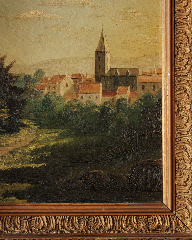 Amiens Cathedral Oil Artwork