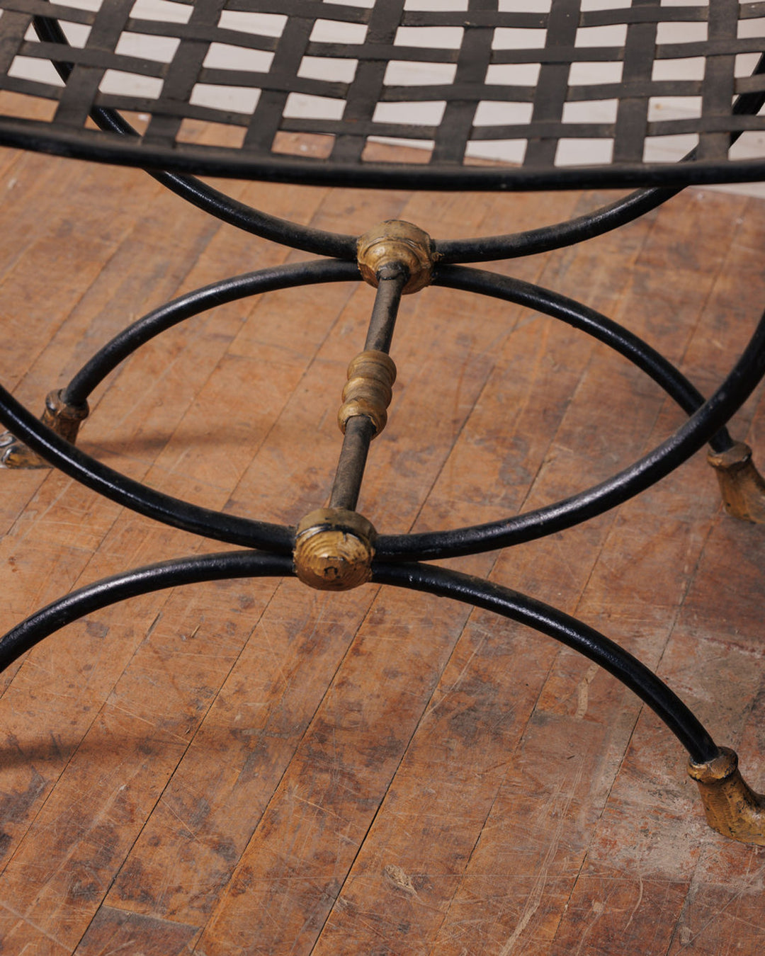 Maison Jansen Curulle Stool