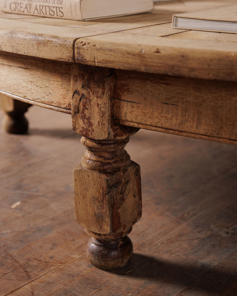 Oval Oak Coffee Table